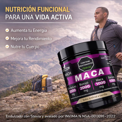MACA - Aumenta tu energia diaria de manera natural sin contraindicaciones