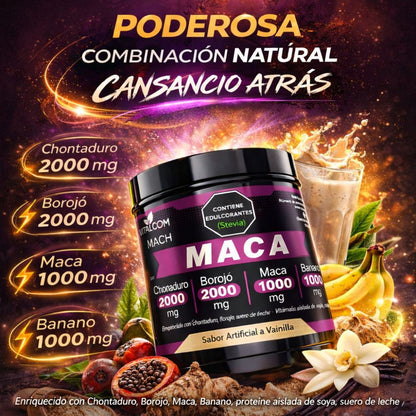 MACA - Aumenta tu energia diaria de manera natural sin contraindicaciones